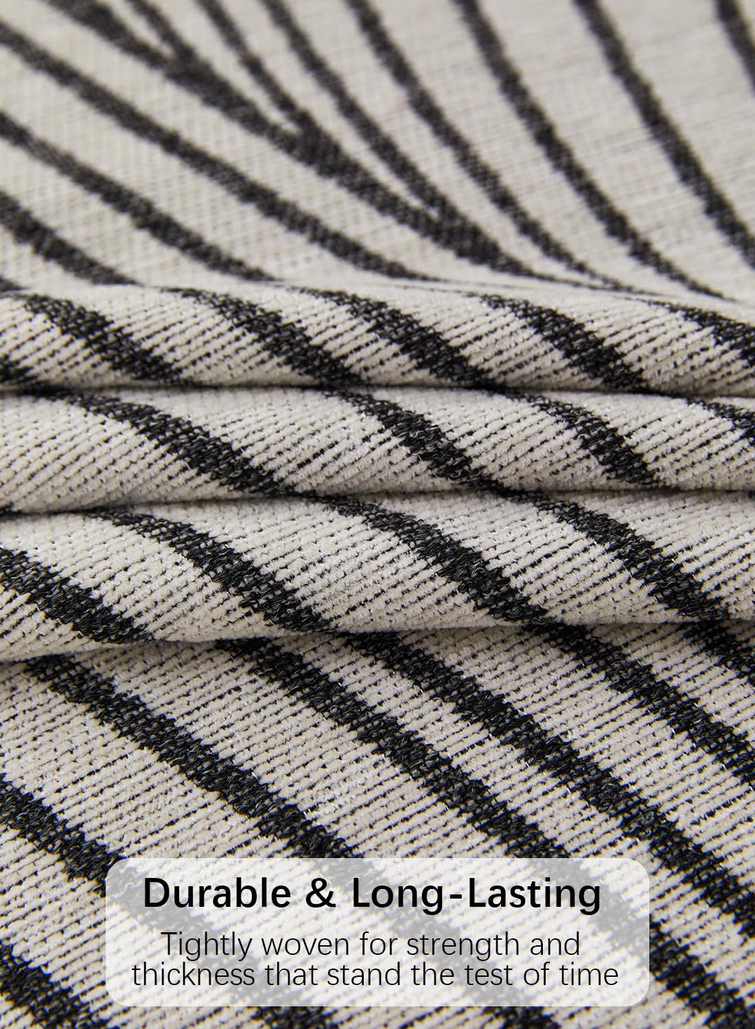 Sofa Couch Cover, Chenille Throw Blanket with Tassels, Reversible Thick Soft Decorative for Furniture Protecter-Grey, W180xL380cm