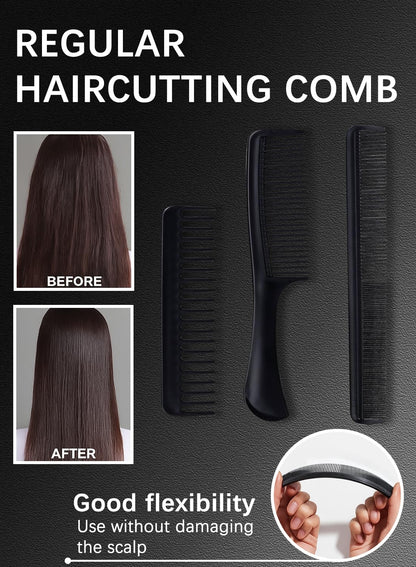 Hair Comb- 10Pcs Professional Hair Styling Combs, Anti-Static Barber Combs Kit for Detangling, Fine & Thick Hair (Styling Hair Comb 10PCS)